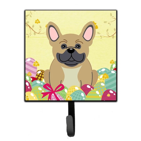 Carolines Treasures Easter Eggs French Bulldog Cream Leash or Key Holder BB6010SH4